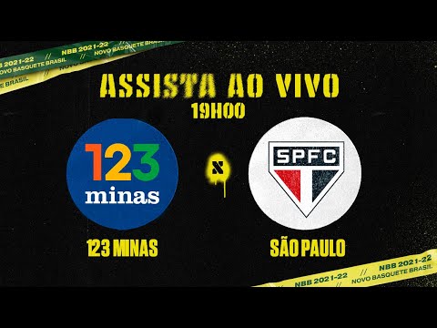 123 Minas x São Paulo | 2º turno do NBB 2021/2022 - NBB