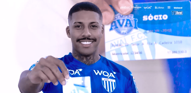 Avaí anuncia contratação de Jean Pyerre, emprestado pelo Grêmio - UOL Esporte
