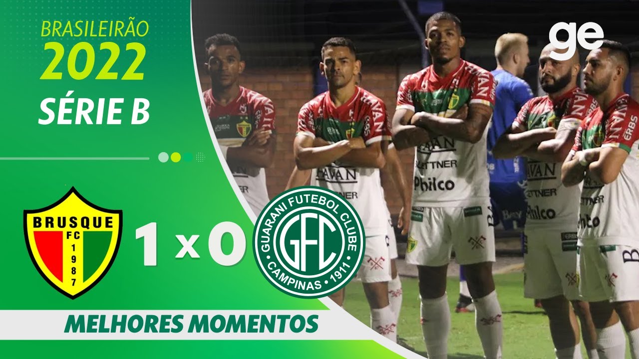 BRUSQUE 1 X 0 GUARANI | MELHORES MOMENTOS | 1ª RODADA BRASILEIRÃO SÉRIE B 2022 | ge.globo - ge