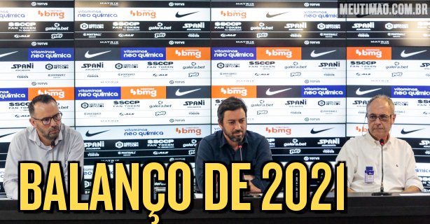 Corinthians fecha 2021 com queda de cerca de 5% em dívida total; veja os valores - Meu Timão