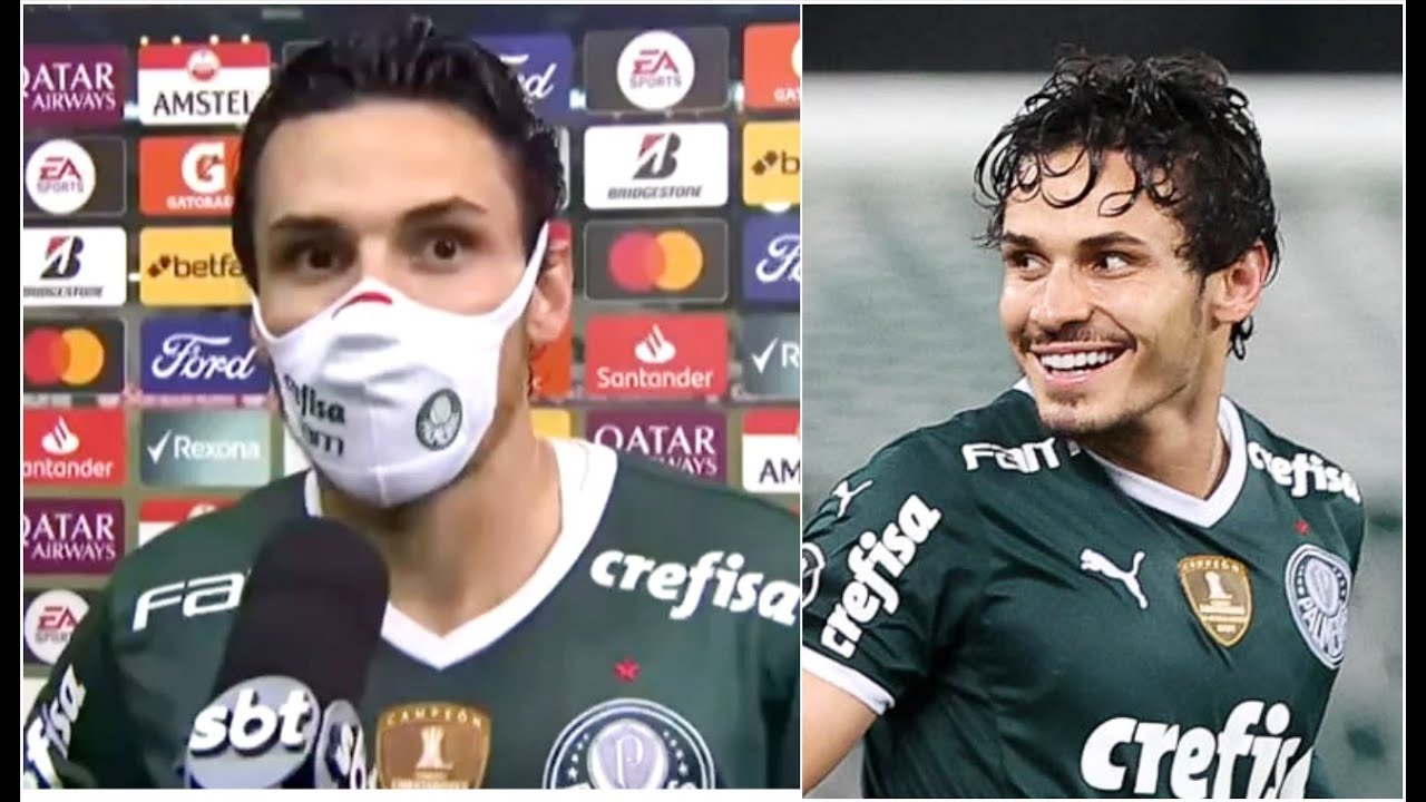 DEVOLVEU! OLHA quem Raphael Veiga IRONIZOU após 8 a 1 do Palmeiras na Libertadores! - Jovem Pan Esportes
