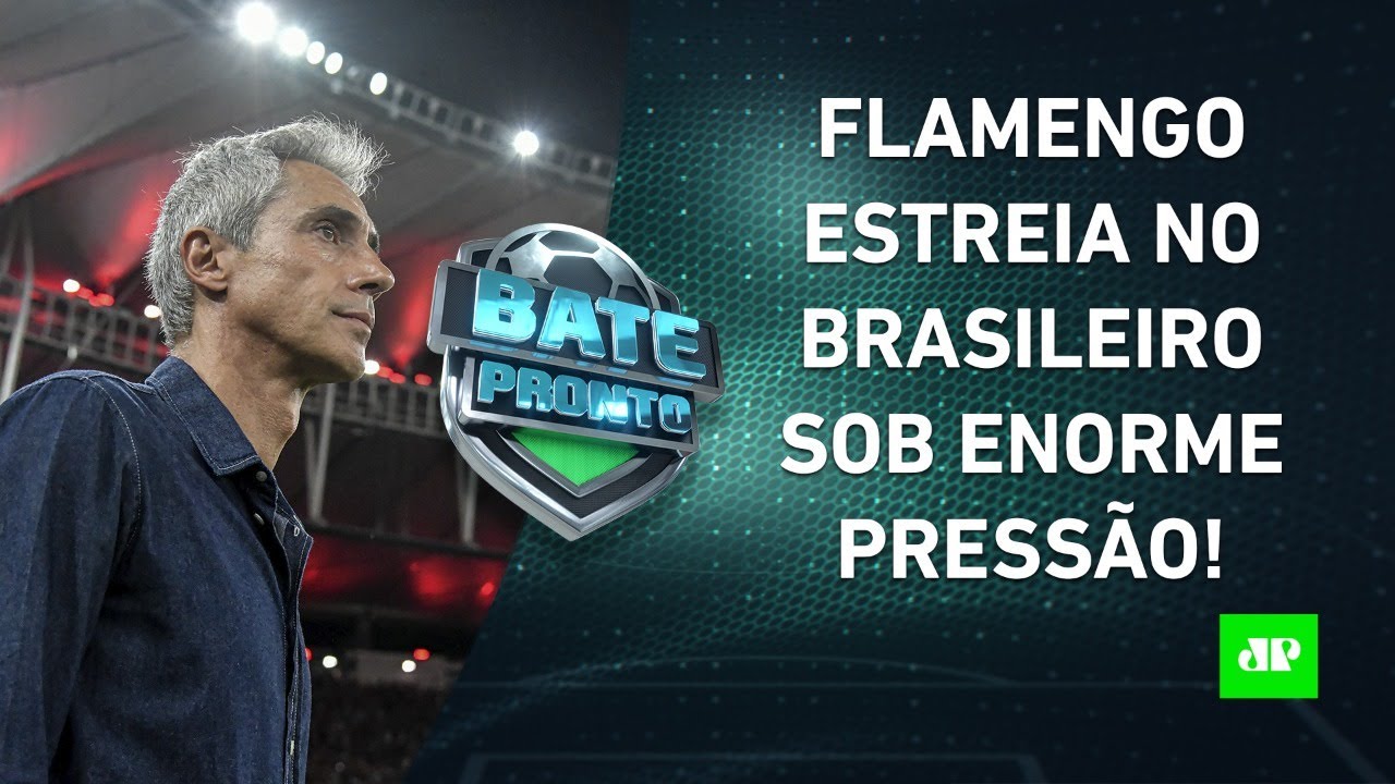 Flamengo enfrenta PROTESTOS da torcida; DEMISSÃO de Paulo Sousa é DESCARTADA por ora! | BATE-PRONTO - Jovem Pan Esportes