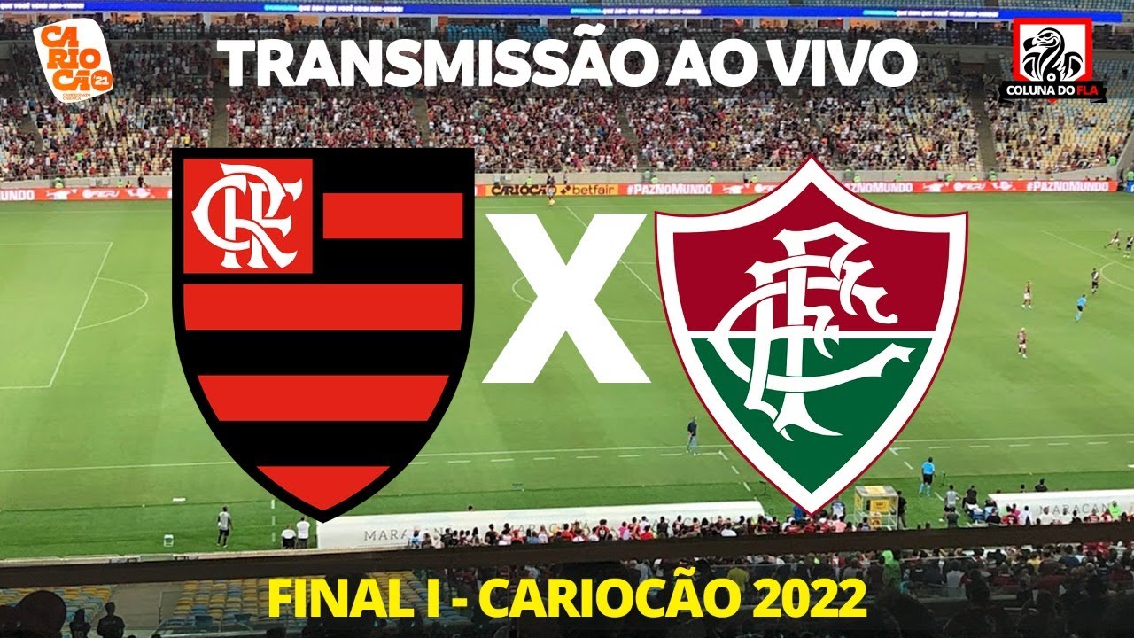 FLAMENGO X FLUMINENSE - TRANSMISSÃO AO VIVO - FINAL CARIOCA 2022 - NARRAÇÃO RAFA PENIDO - Coluna do Fla / Flamengo