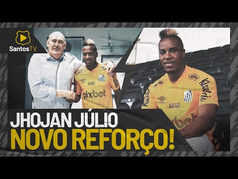 JHOJAN JÚLIO É O NOVO REFORÇO DO SANTOS FC! - Santos Futebol Clube