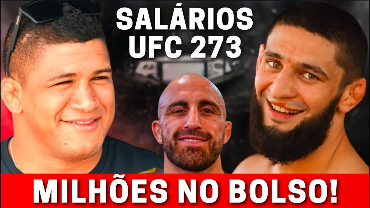 MUITO DINHEIRO! CONFIRA OS SALÁRIOS DE DURINHO, CHIMAEV E OS PRINCIPAIS LUTADORES DO UFC 273 - SUPER LUTAS