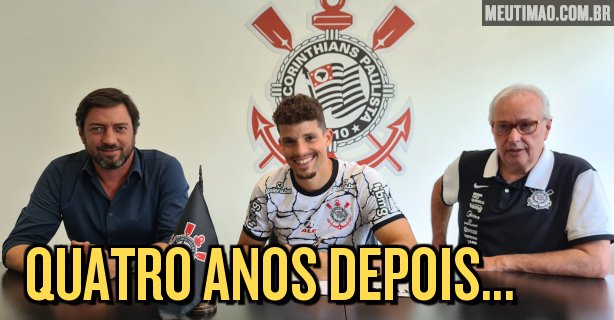Rafael Ramos é o primeiro jogador nascido na Europa a jogar no Corinthians desde 2018 - Meu Timão