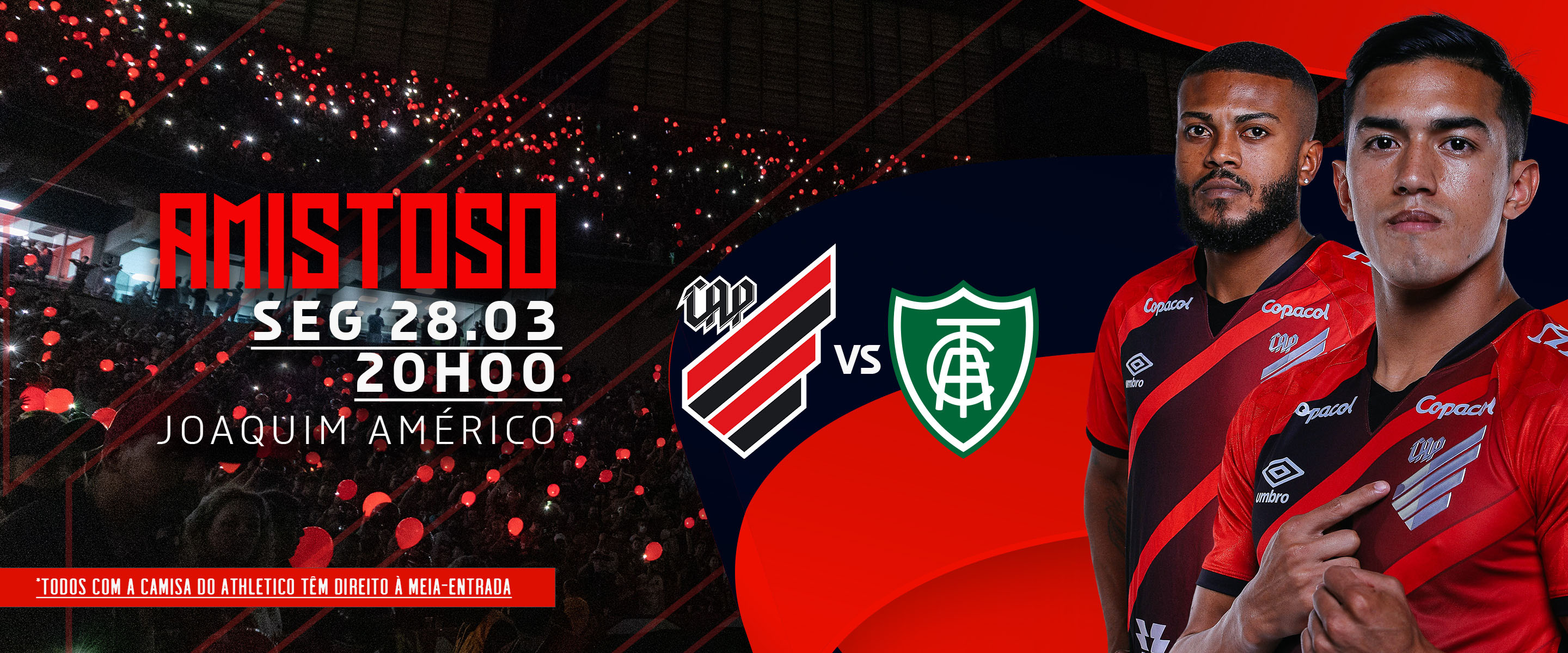 Segunda é dia de amistoso na Arena; Venha assistir aos reforços do Furacão! - Athletico Paranaense