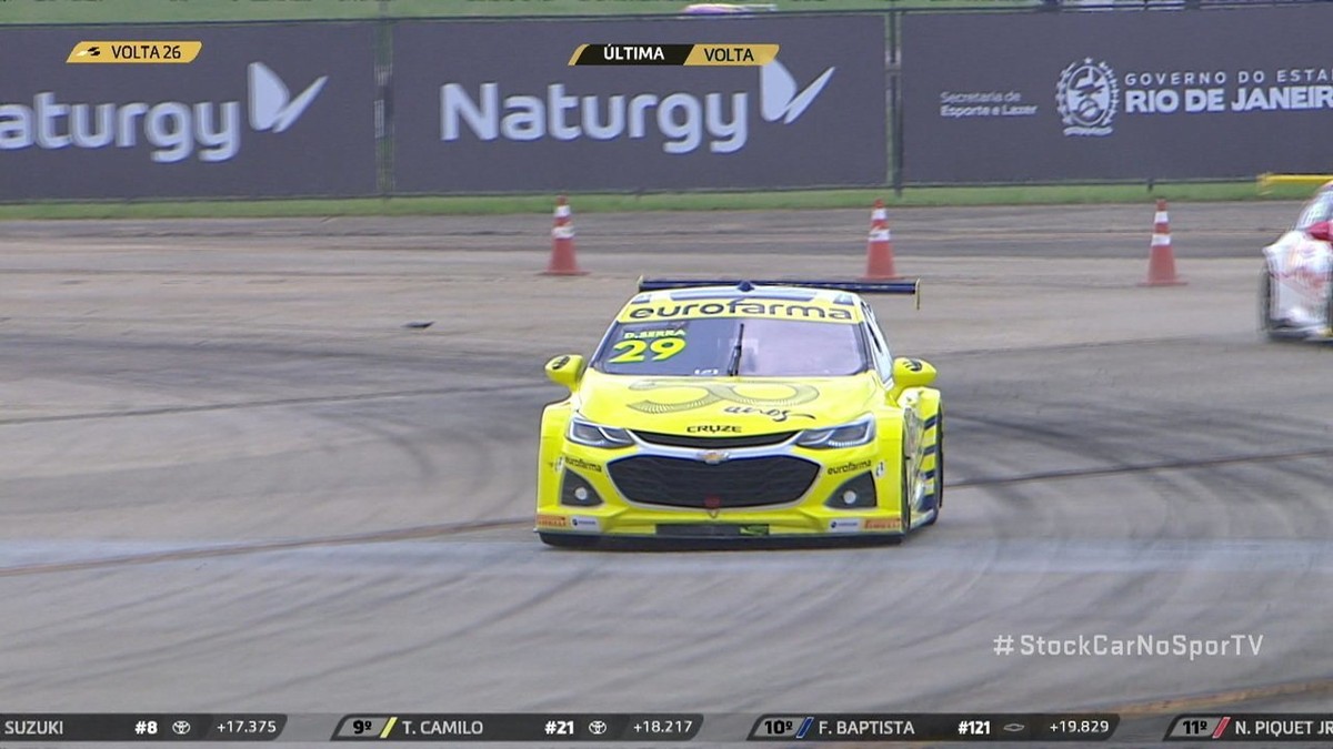 Stock Car: Daniel Serra e Marcos Gomes vencem no Rio; mecânico é atropelado - Globo.com