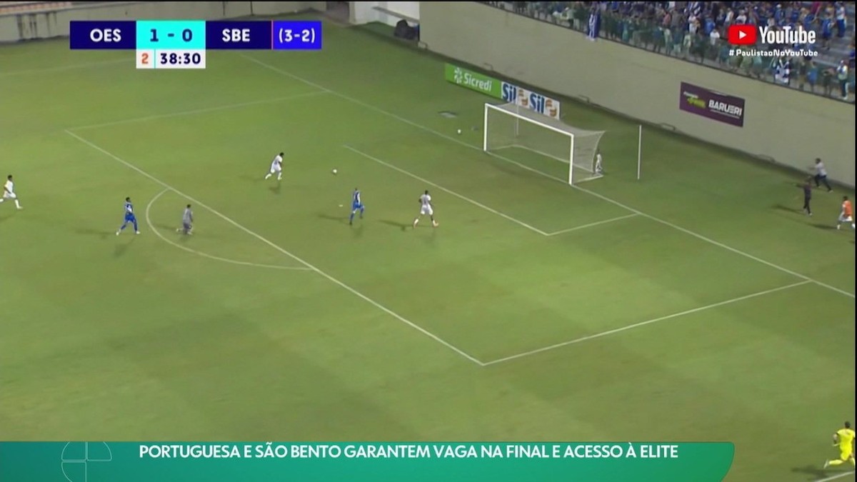 VÍDEO: Oeste erra gol incrível, leva empate nos acréscimos e perde acesso ao Paulistão nos pênaltis - Globo.com